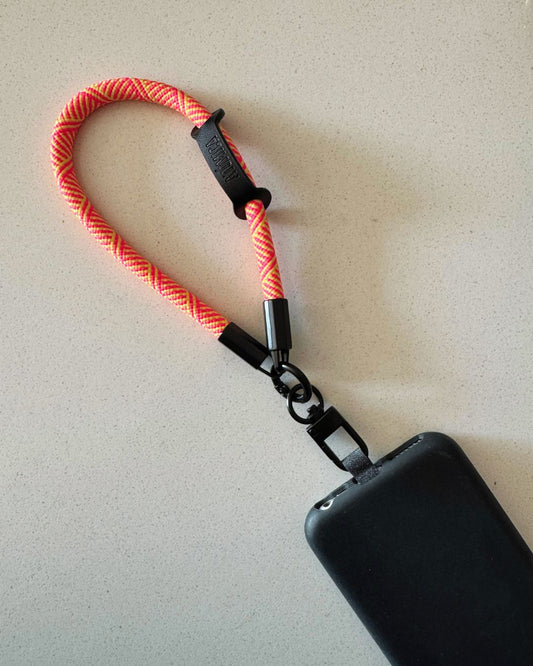 Adaptador Cuerda Corta Pasador Fucsia Amarillo