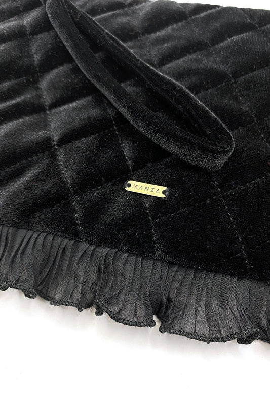 Clutch Savage Black Velvet