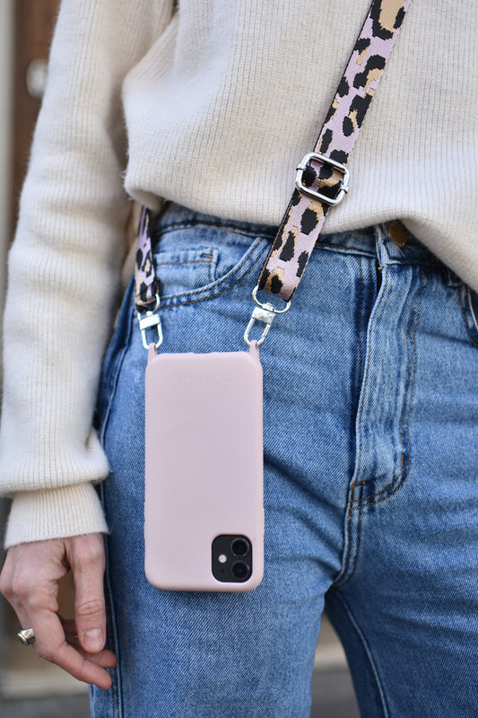 Carcasa iPhone Silicona Rosa