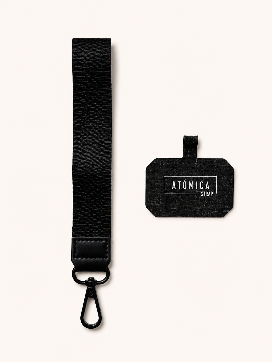 Lanyard Corto Negro