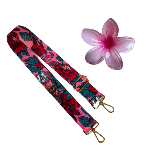 Strap Ibiza + hawaiana rosada