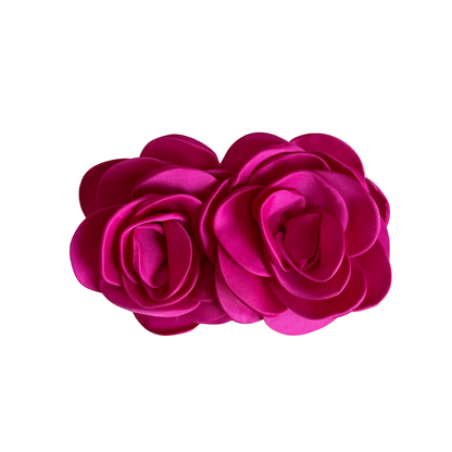 Rosa Grande Doble Fucsia