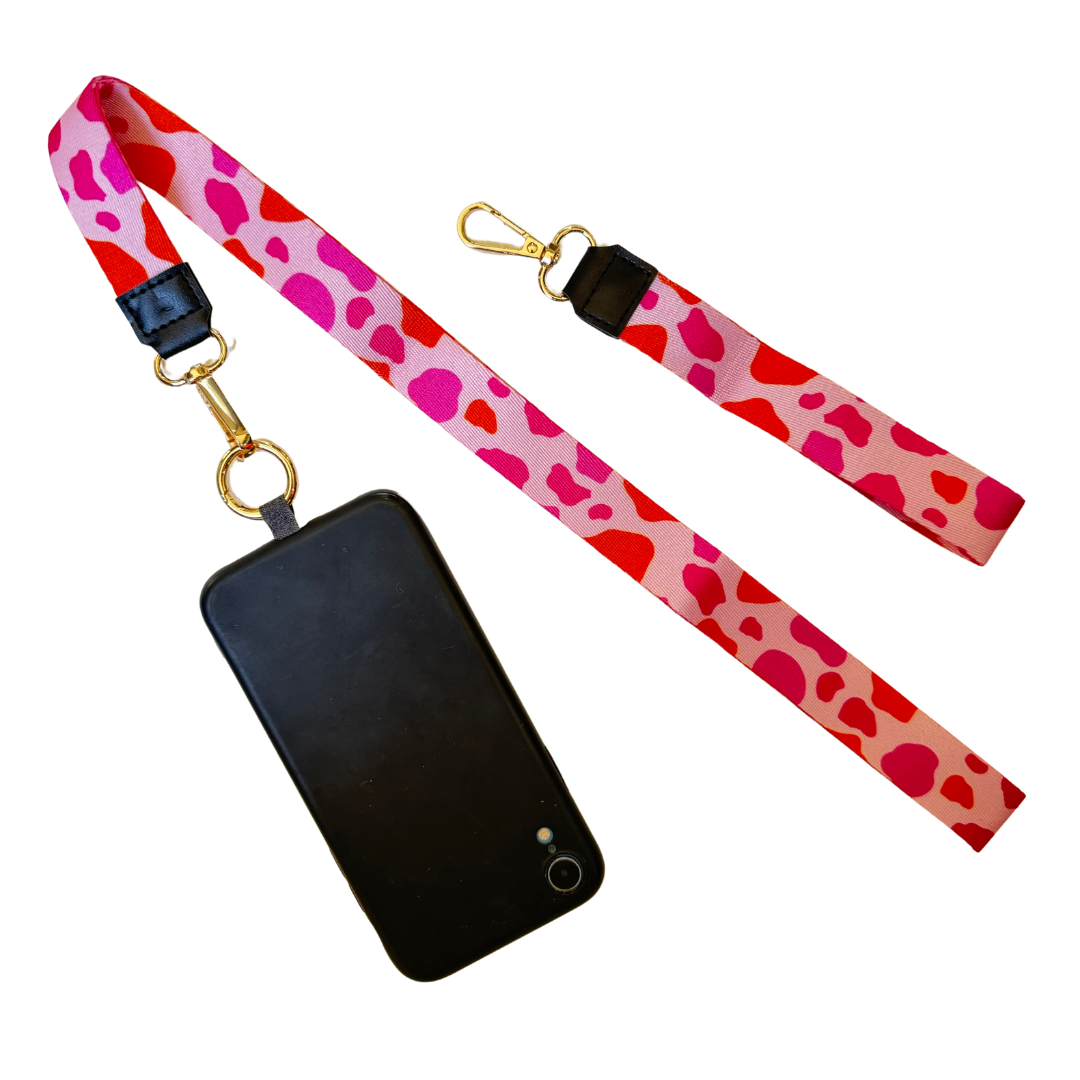 Lanyard Vaca Rosada