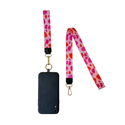 Lanyard Vaca Rosada