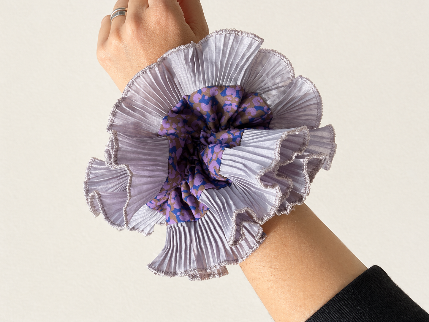 Colet Print Morado y Gris