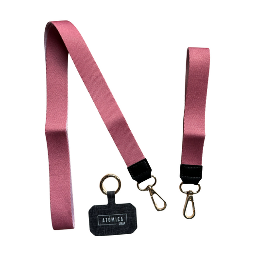 Lanyard Rosado Vintage