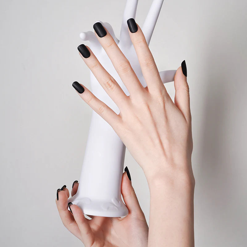 Uñas de Gel Gelify Black Matte
