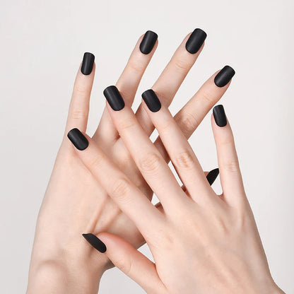 Uñas de Gel Gelify Black Matte