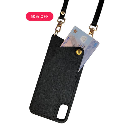 Carcasa iPhone Ecocuero Negro