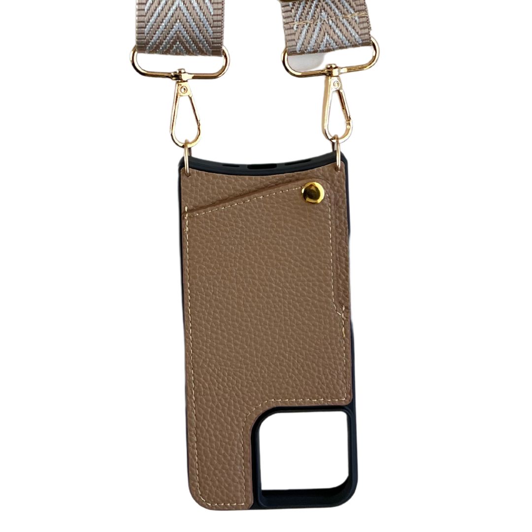 Carcasa iPhone Ecocuero Beige