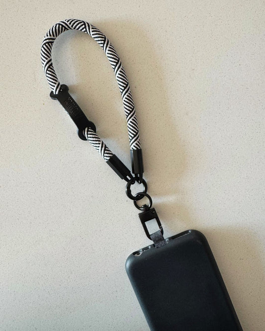 Adaptador Cuerda Corta Pasador Blanco Negro