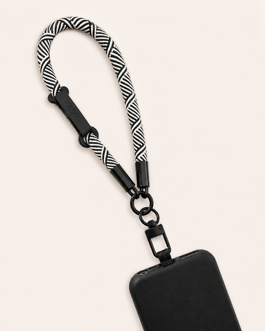 Adaptador Cuerda Corta Pasador Blanco Negro