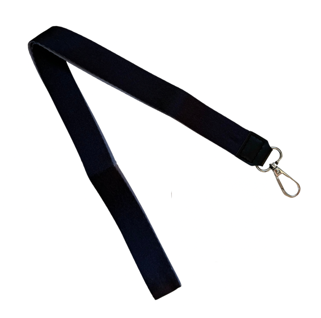 Lanyard Largo Negro