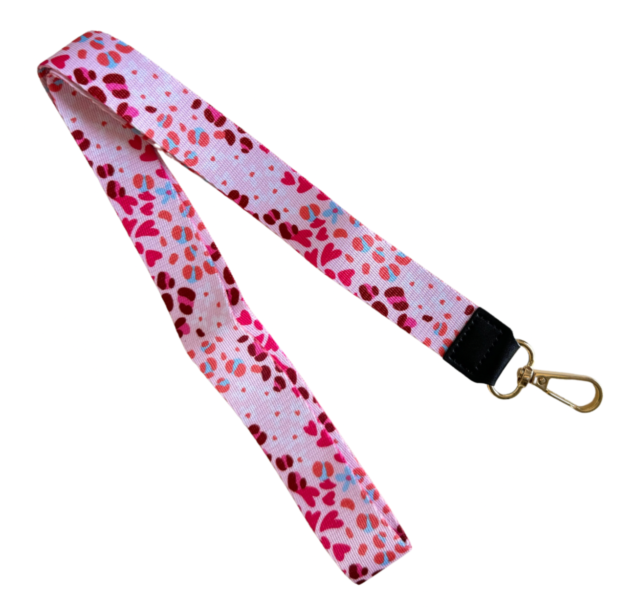 Lanyard Largo Print Rosado