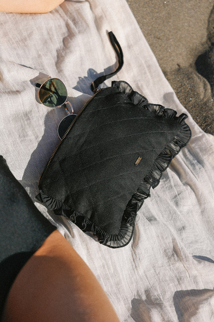 Clutch Negro Lino