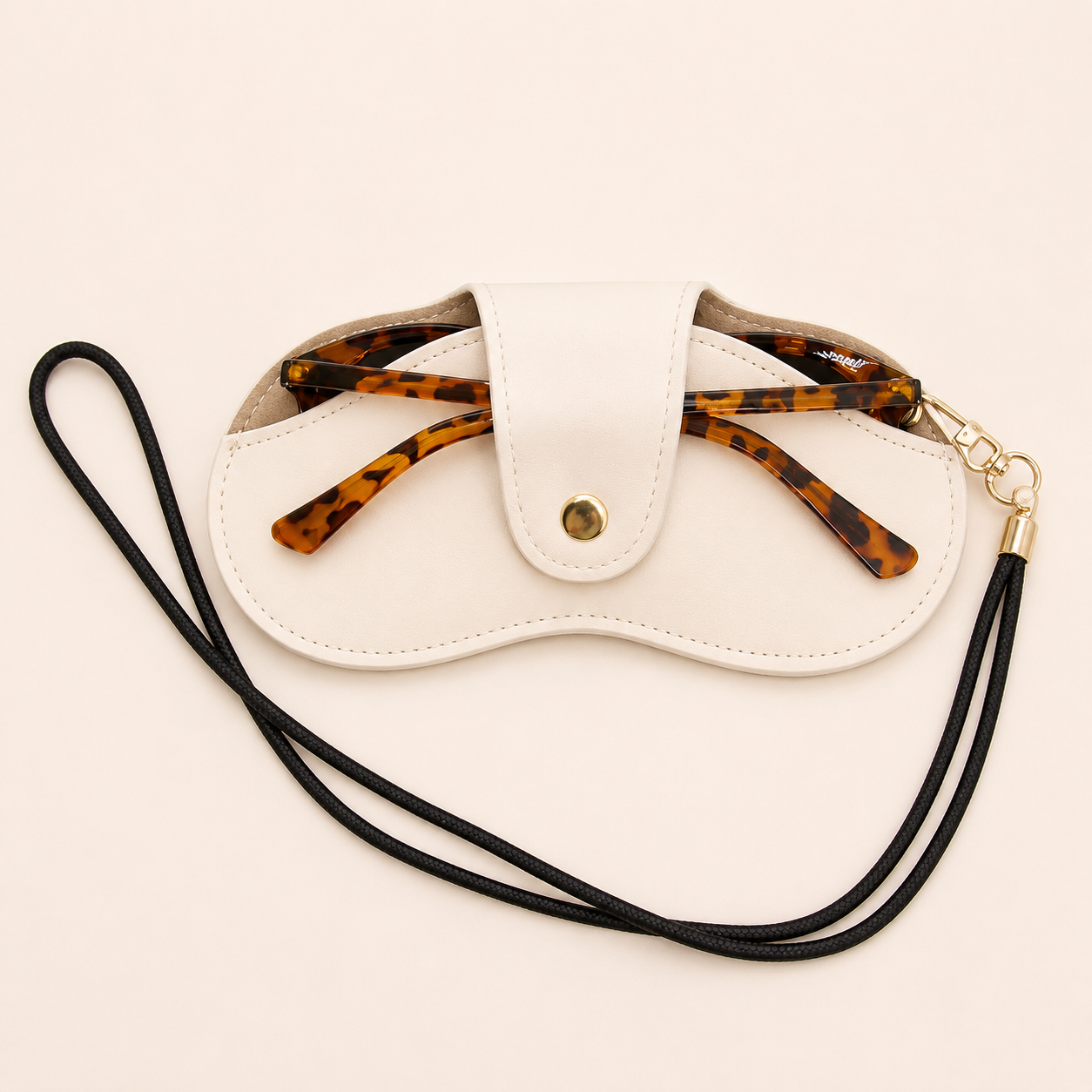 Porta Anteojos Crema