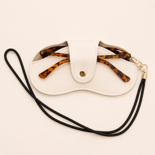 Porta Anteojos Crema