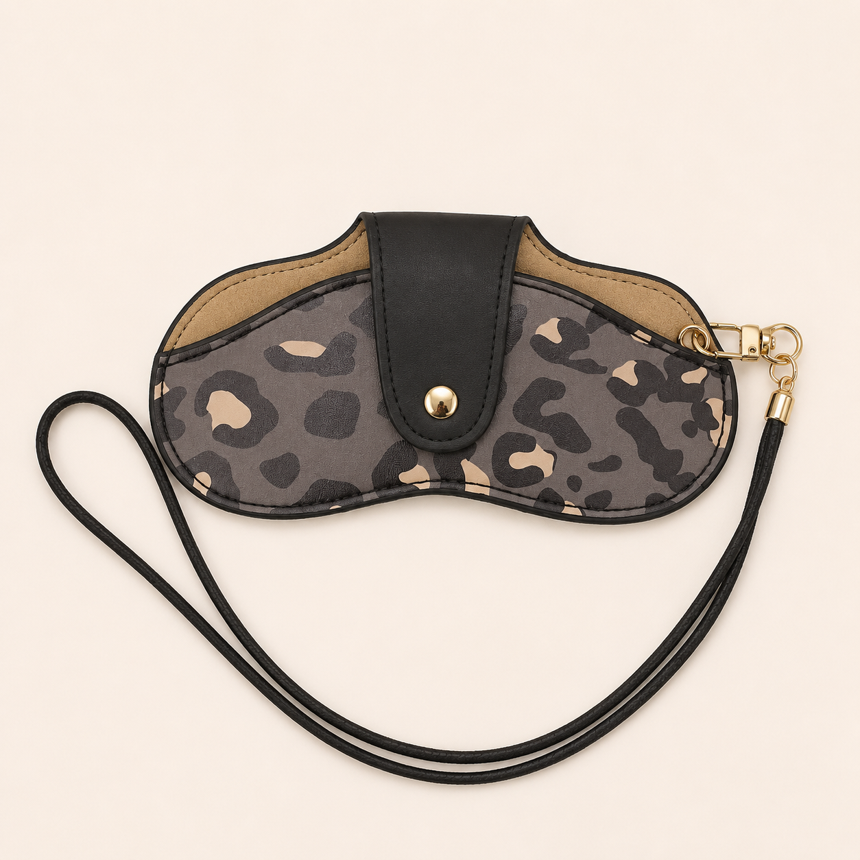 Porta Anteojos Print Gris