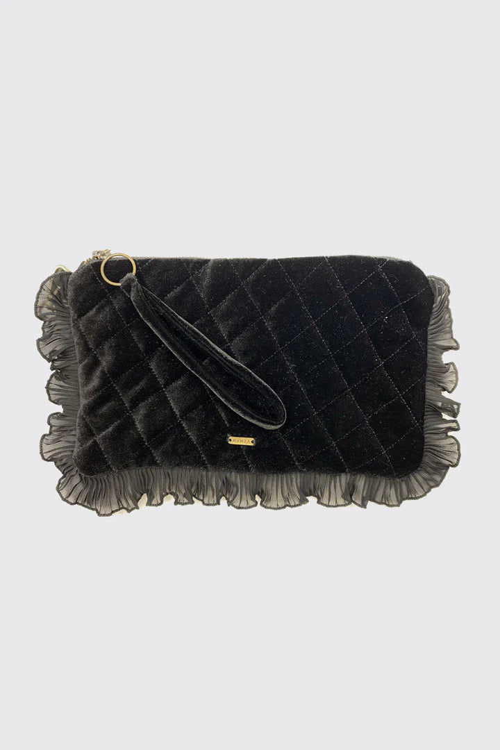 Clutch Savage Black Velvet