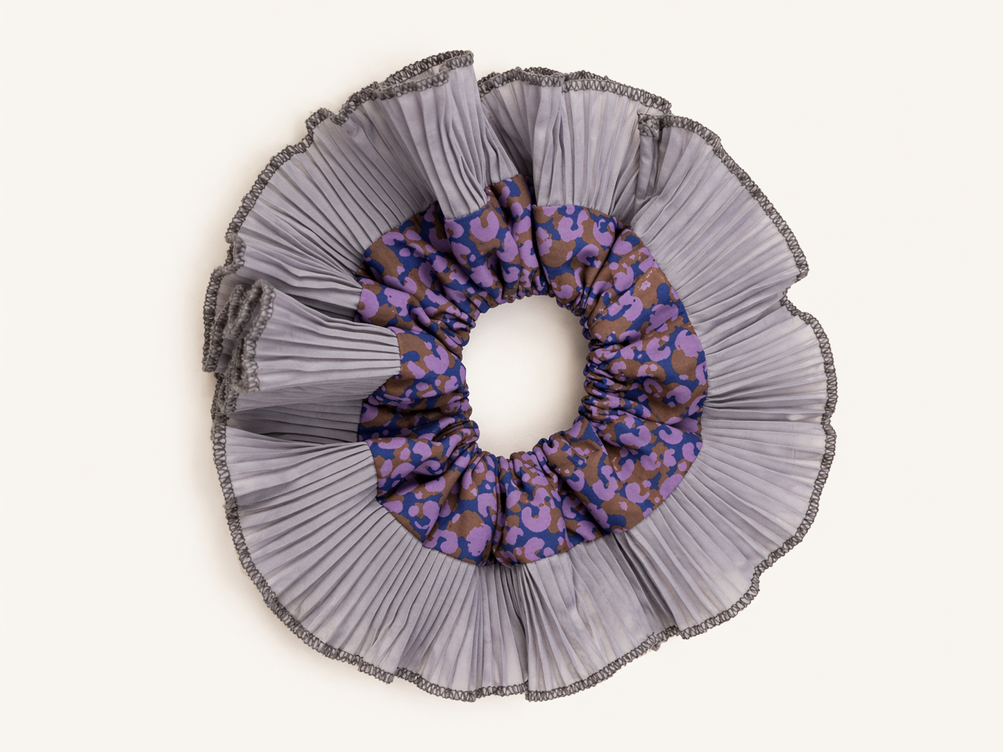 Colet Print Morado y Gris