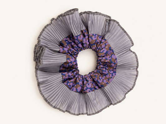 Colet Print Morado y Gris