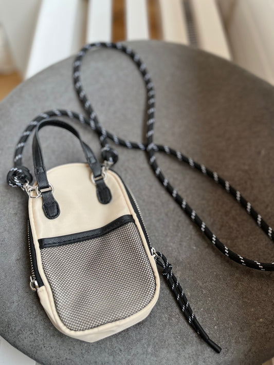 Cartera Porta Celular Blanca