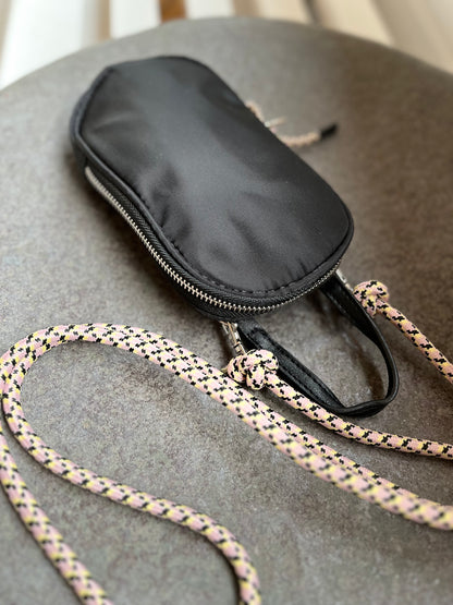 Cartera Porta Celular Negra