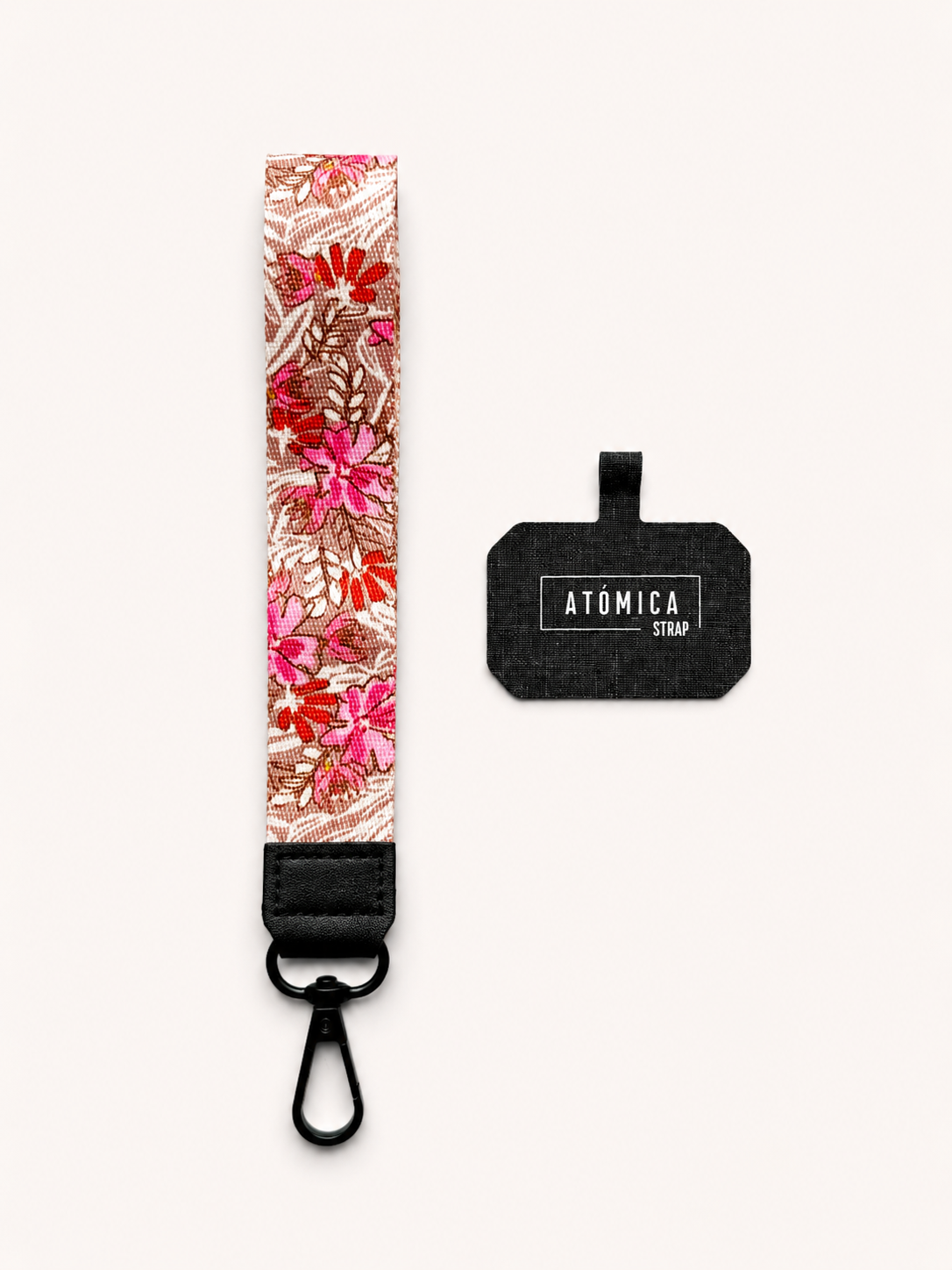 Lanyard de muñeca para celular Primavera Beige