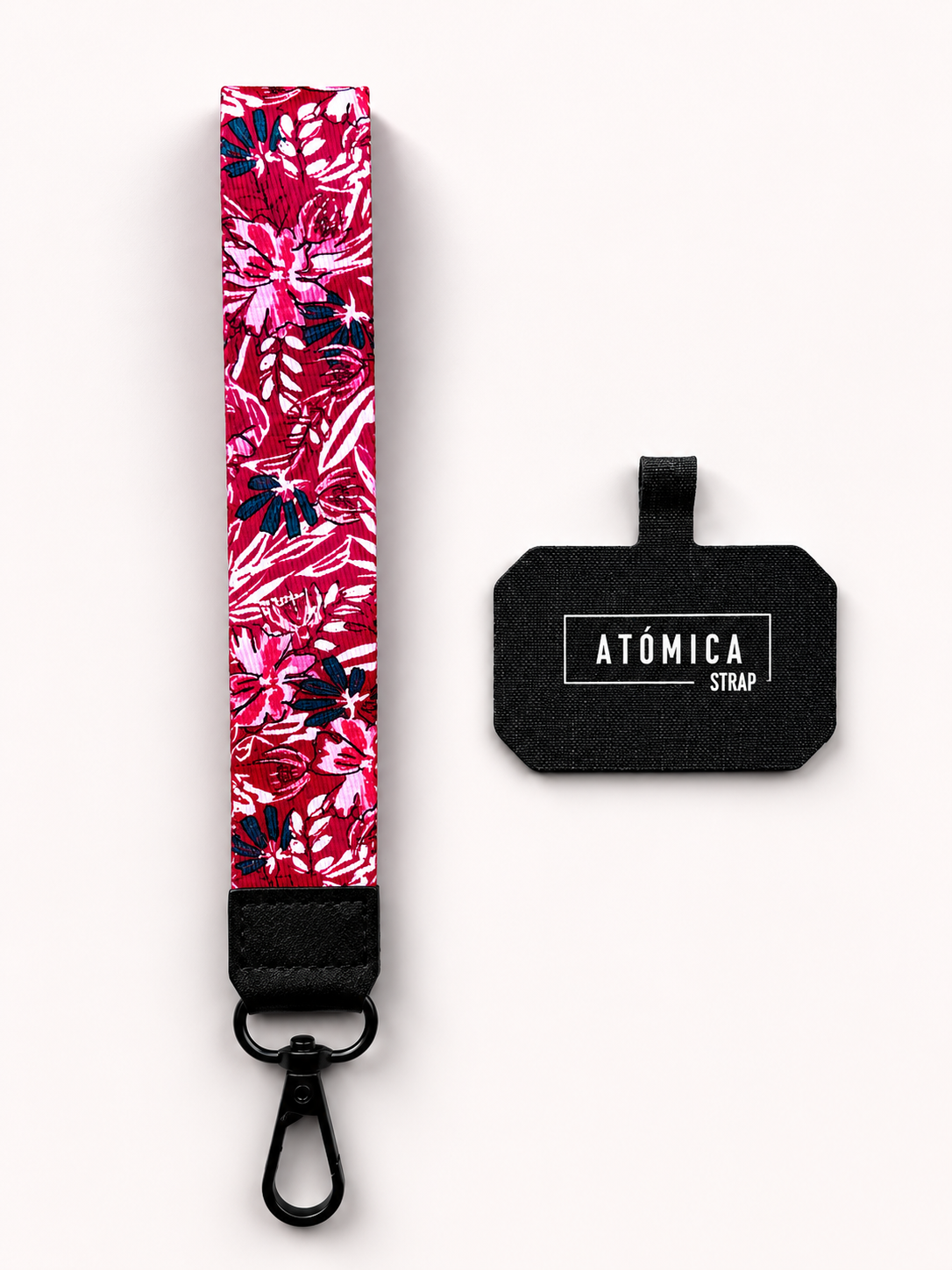 Lanyard de muñeca para celular Primavera Fucsia