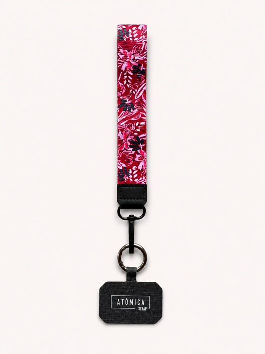 Lanyard de muñeca para celular Primavera Fucsia