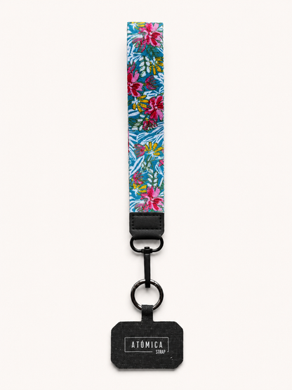 Lanyard de muñeca para celular Primavera Verde