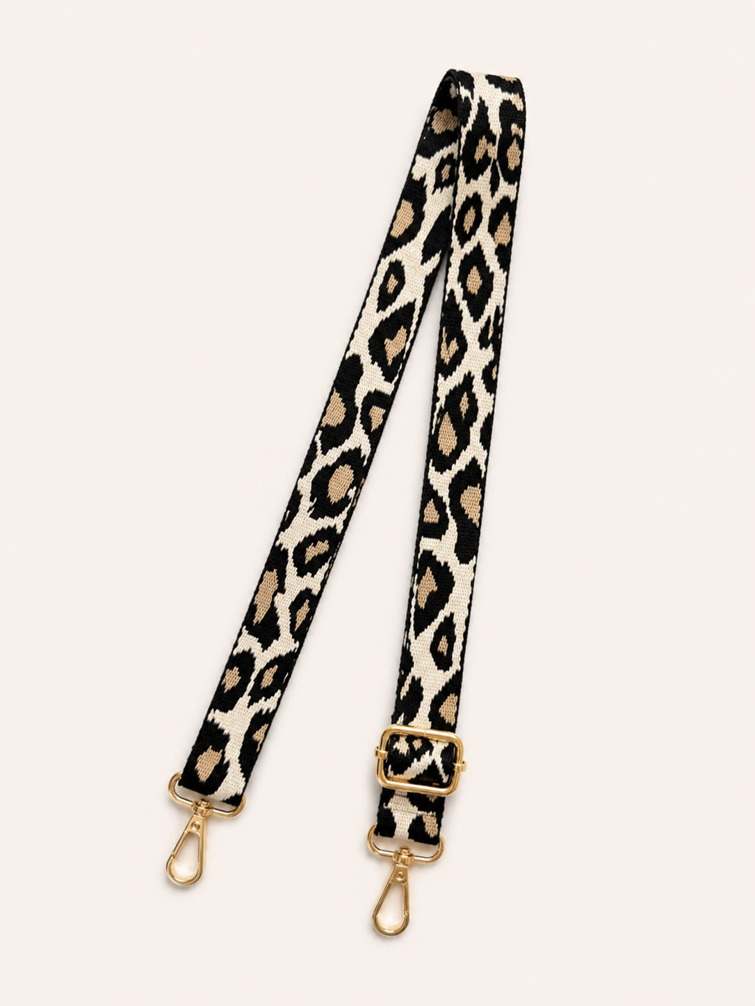 Strap 2 cm Print Beige