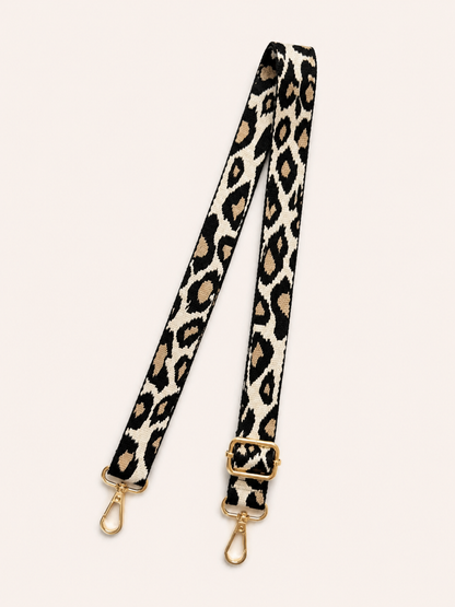 Strap 2 cm Print Beige