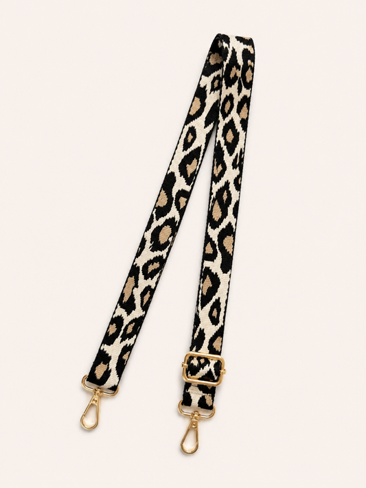 Strap 2 cm Print Beige
