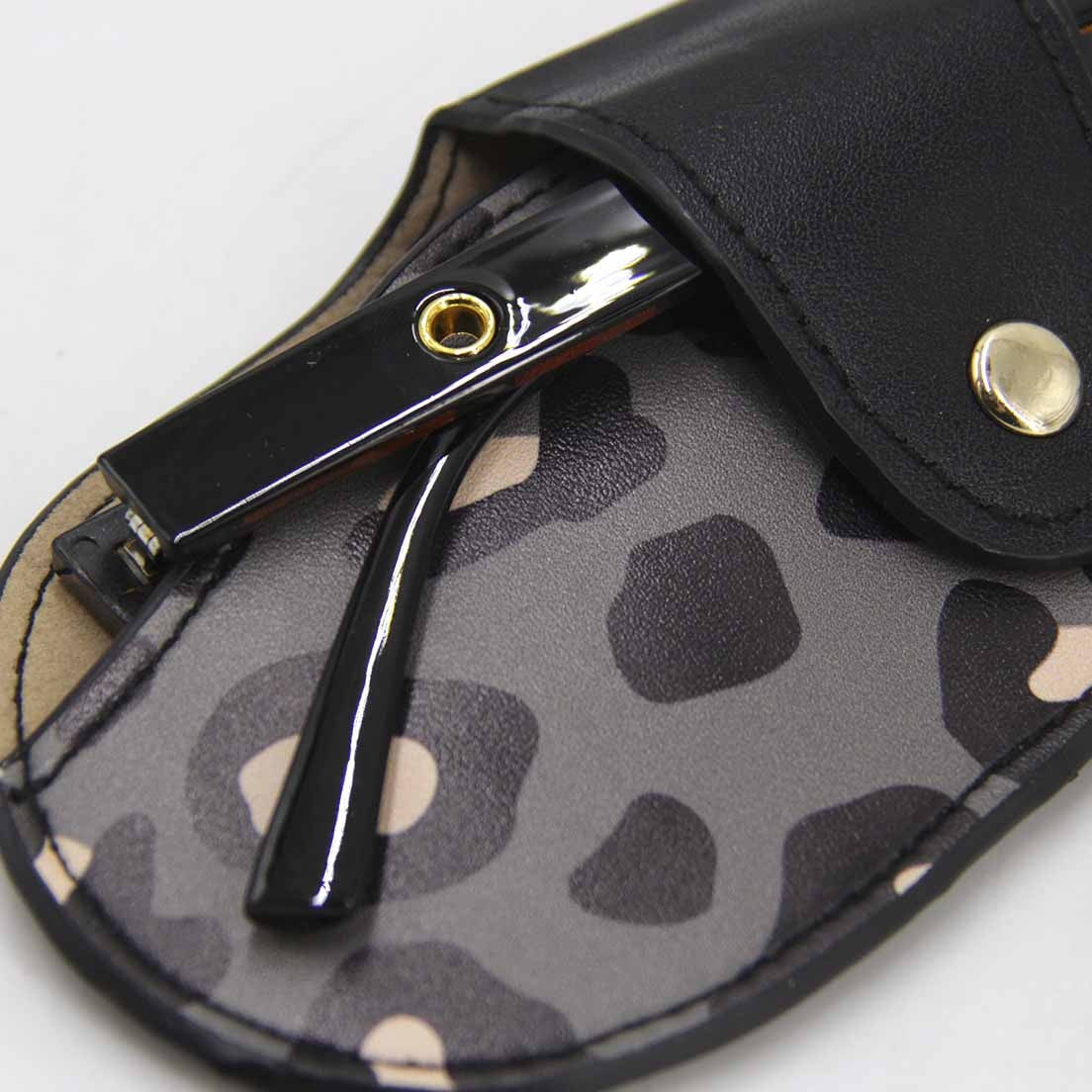 Porta Anteojos Print Gris