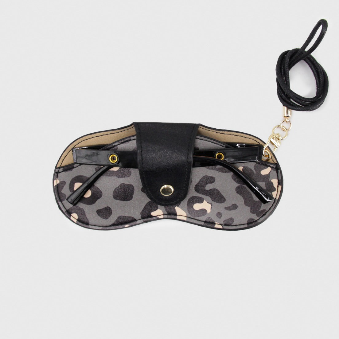 Porta Anteojos Print Gris