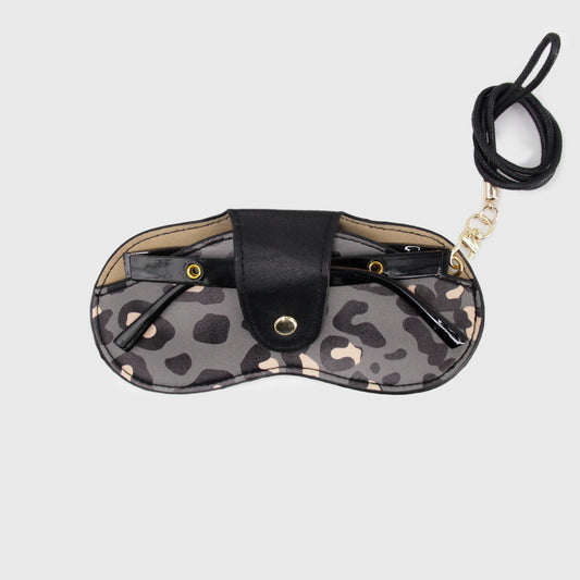 Porta Anteojos Print Gris
