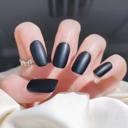 Uñas de Gel Gelify Black Matte